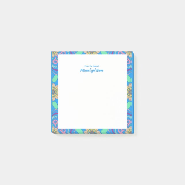 Notas Post-it® Fiesta enmarcada (Anverso)