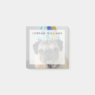 Notas Post-it® Fiesta Pug
