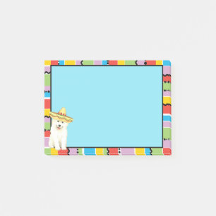 Notas Post-it® Fiesta Samoyed Post-it Notes