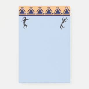 Notas Post-it® Fiesta y bailando Kokopellis