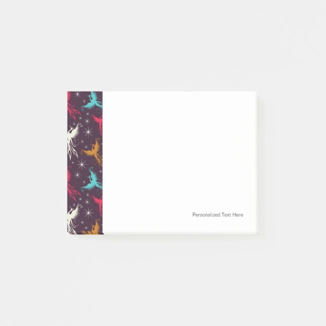 Notas Post-it® Figura modelo de los pájaros de Phoenix (Anverso)