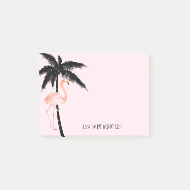 Notas Post-it® Flamenco de Palma Tropical (Anverso)