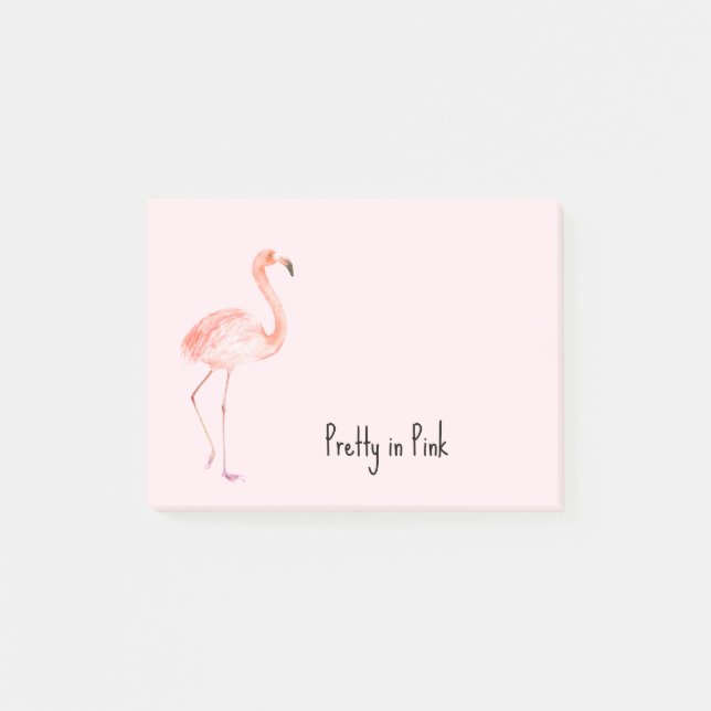 Notas Post-it® Flamenco Rosa Tropical (Anverso)