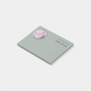 Notas Post-it® Flamenco rosado suave personalizado