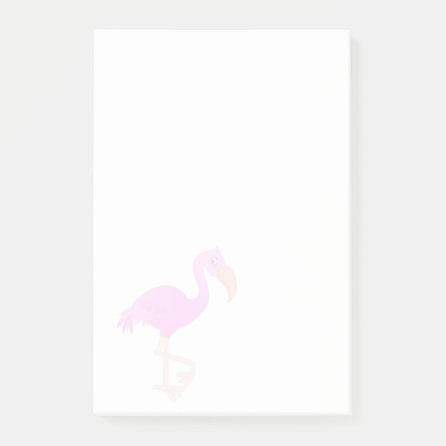 Notas Post-it® Flamingo (Anverso)