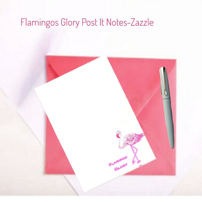 Notas Post-it® Flamingo Glory Post-It Notes (Subido por el creador)