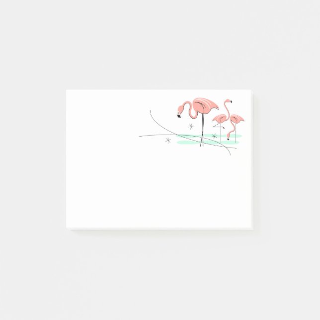 Notas Post-it® Flamingo Ocean Trio 3 (Anverso)