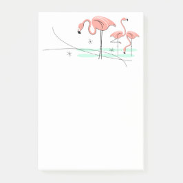 Notas Post-it® Flamingo Ocean Trio 3