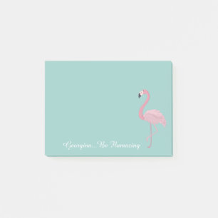 Notas Post-it® Flamingo personalizado Ser llamativo