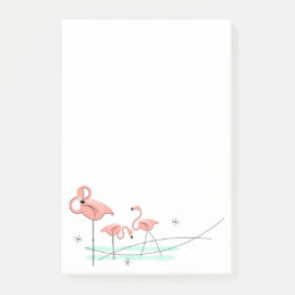 Notas Post-it® Flamingos Ocean Trio