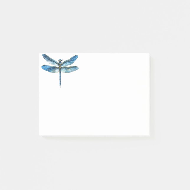 Notas Post-it® Flauta azul (Anverso)