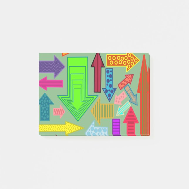 Notas Post-it® Flechas (Anverso)