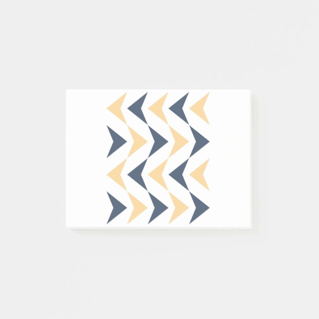 Notas Post-it® Flechas de Argyle (Anverso)