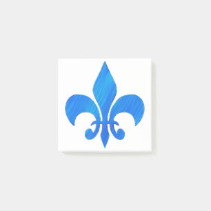 Notas Post-it® fleur-de-lis