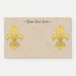 Notas Post-it® Fleur-de-lis
