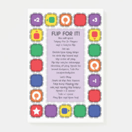 Notas Post-it® Flip For It Desk Game
