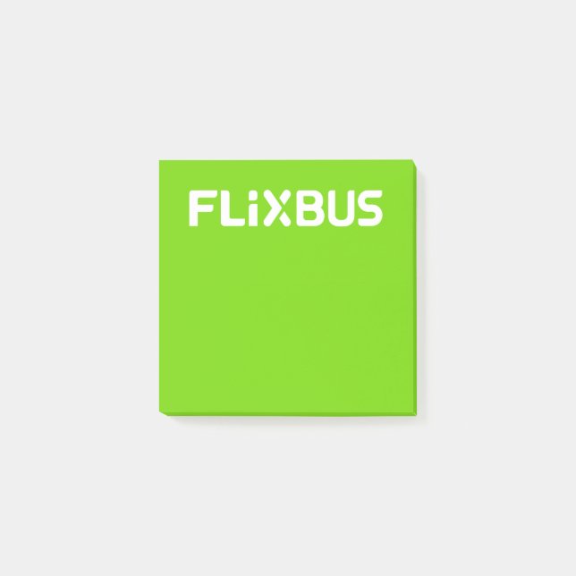 Notas Post-it® Flixbus Post It Notes (Anverso)