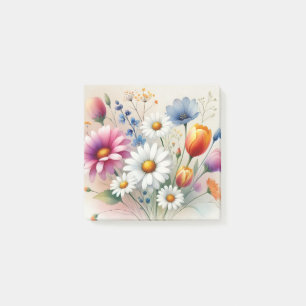 Notas Post-it® Flor acuática perfecta para primavera y verano