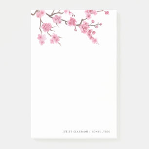 Notas Post-it® Flor de cerezo   Alto