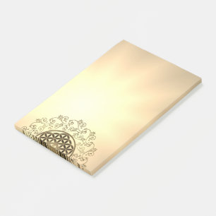 Notas Post-it® Flor de la Vida - Mandala Adornos Vintage 2