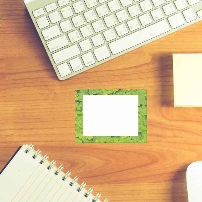 Notas Post-it® Flor de Shamrock verde Birght (In Situ)