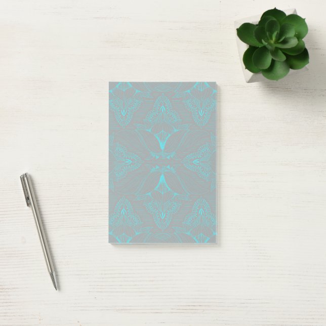 Notas Post-it® Flor Mandala 6 (Oficina)