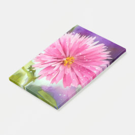 Notas Post-it® Flor morada