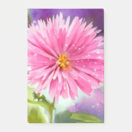 Notas Post-it® Flor morada