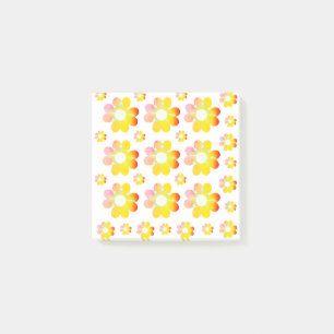 Notas Post-it® Flor Naranja