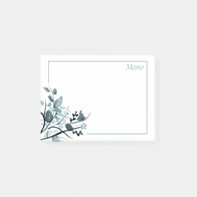 Notas Post-it® Flor oriental (Anverso)