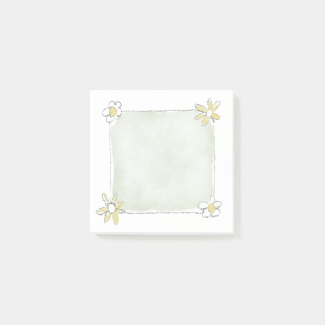 Notas Post-it® Flor Post-it (Anverso)