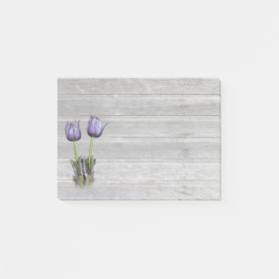 Notas Post-it® Flor púrpura de la pradera del azafrán