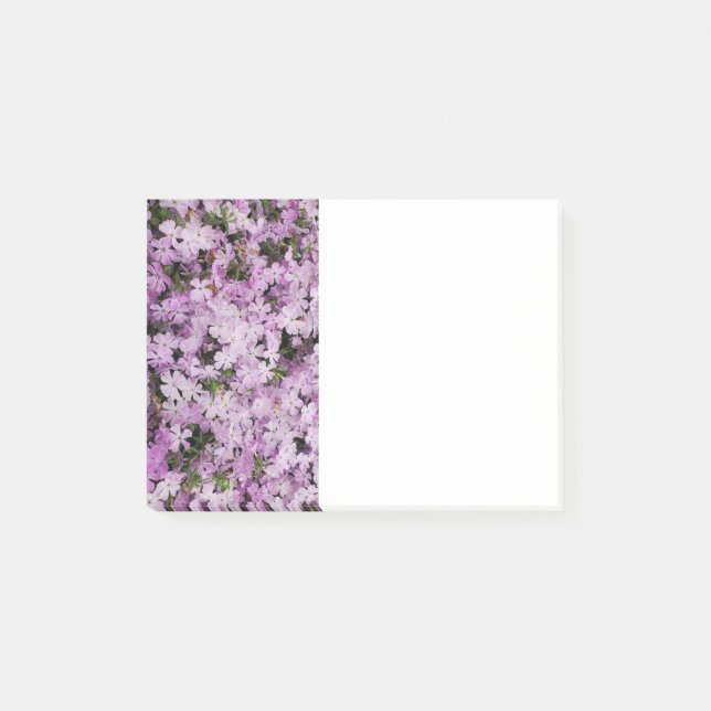 Notas Post-it® Flor rosa (Anverso)