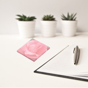 Notas Post-it® Flor rosa rosada romántica