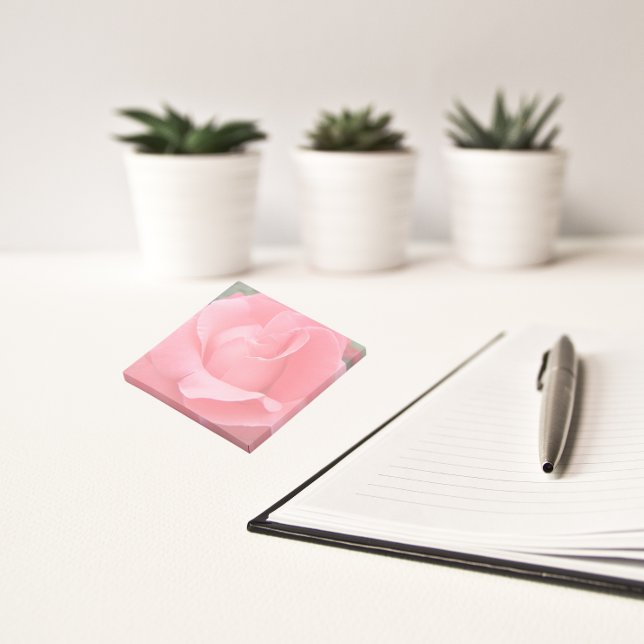 Notas Post-it® Flor rosa rosada romántica (In Situ)