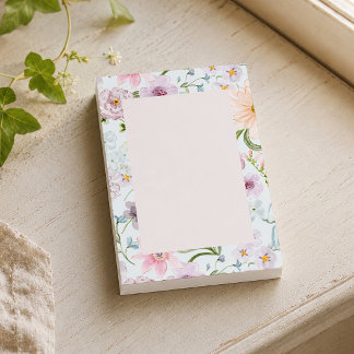 Notas Post-it® Flor Silvestre Botánica