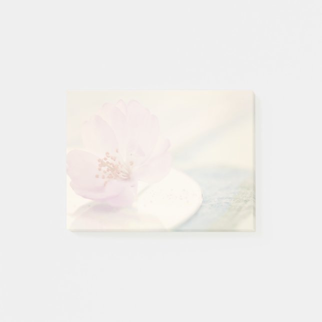 Notas Post-it® Flor suave de cerezo rosa (Anverso)