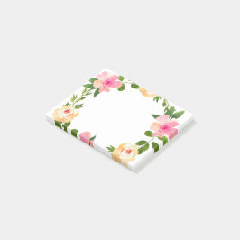 Notas Post-it® Floral