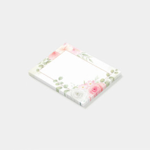 Notas Post-it® Floral