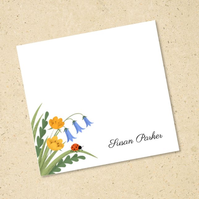 Notas Post-it® Floral Bluebells Buttercup Sticow (Subido por el creador)