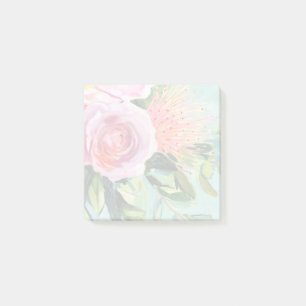 Notas Post-it® Floral de pincel I