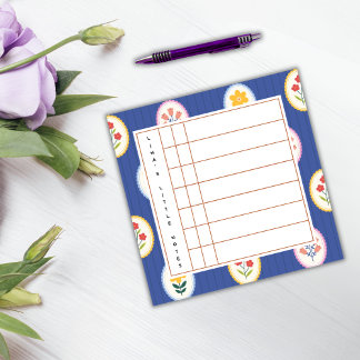 Notas Post-it® Floral Lined Frame – Blossom Time Sticky Notes