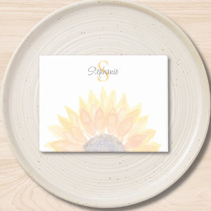Notas Post-it® Floral Monograma