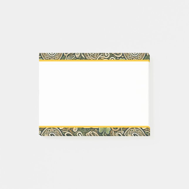 Notas Post-it® Florecimiento Celta (Anverso)