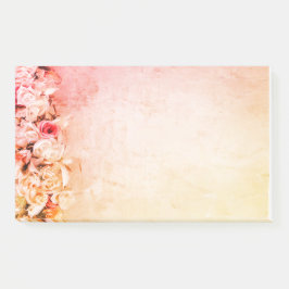 Notas Post-it® Flores