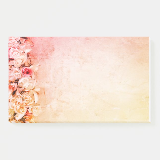 Notas Post-it® Flores (Anverso)