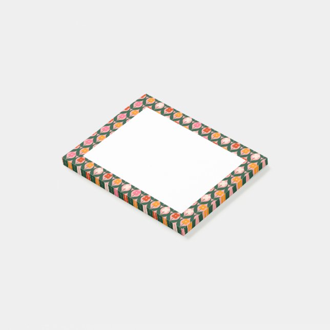 Notas Post-it® Flores (En perspectiva)