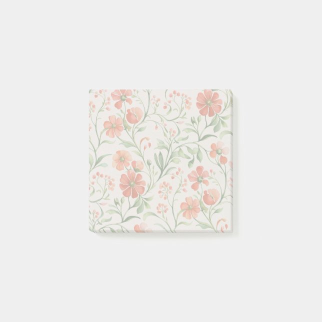 Notas Post-it® Flores 3 (Anverso)