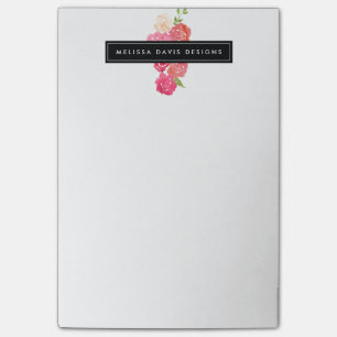 Notas Post-it® Flores acuáticas Belleza y diseño