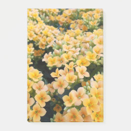 Notas Post-it® Flores Amarillas